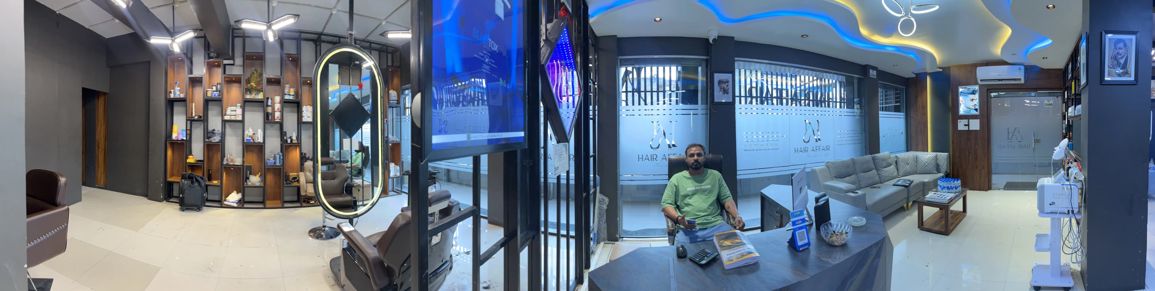Men's Lounge Left View
